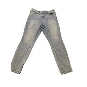 Universal Thread Jeans, Women's Size 37 r Blue, Denim, Straight Leg, Pockets